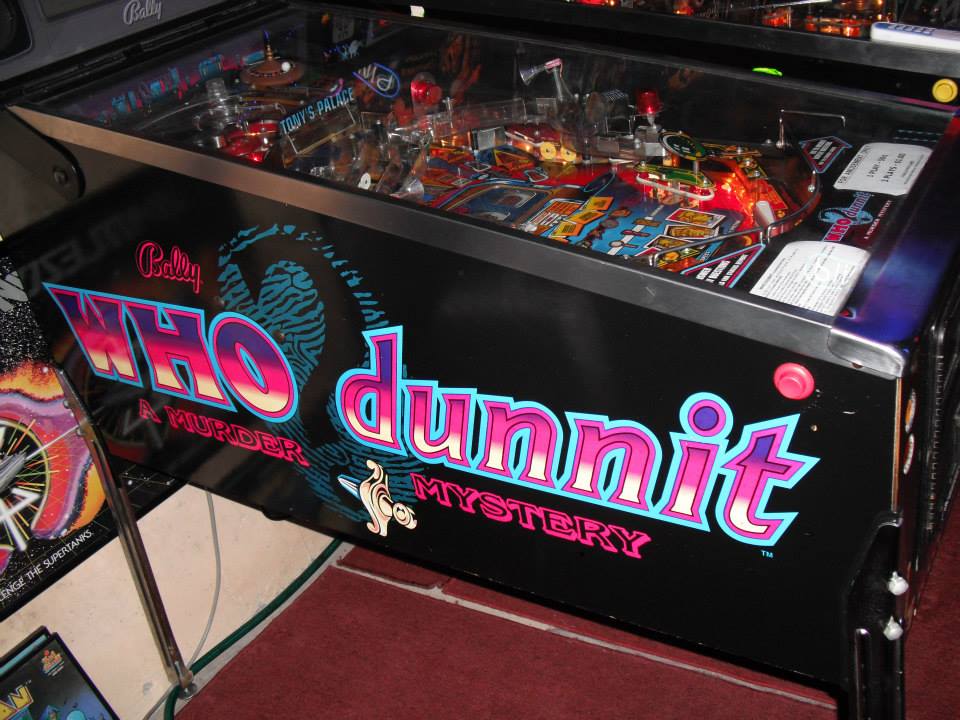 Williams Who Dunnit Pinball